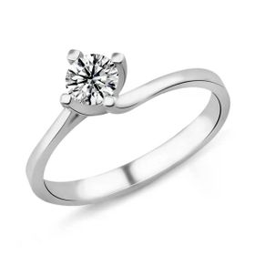Harem Takı PR230 0.62 ct E Renk HRD Sertifikalı Pırlanta Tektaş Yüzük