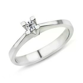 Harem Takı PR240 0.18 ct D Renk Pırlanta Tektaş Yüzük