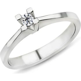 Harem Takı PR26 0.12 ct F Renk Pırlanta Tektaş Yüzük