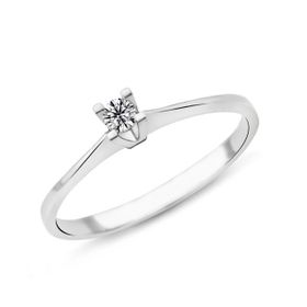 Harem Takı PR265 0.12 ct F Renk Pırlanta Tektaş Yüzük