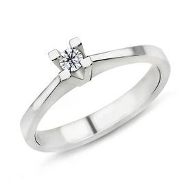 Harem Takı PR277 0.14 ct E Renk Pırlanta Tektaş Yüzük