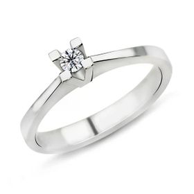 Harem Takı PR282 0.19 ct D Renk Pırlanta Tektaş Yüzük