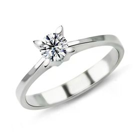 Harem Takı PR292 0.52 ct D Renk HRD Sertifikalı Pırlanta Tektaş Yüzük