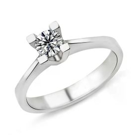 Harem Takı PR295 0.80 ct F Renk HRD Sertifikalı Pırlanta Tektaş Yüzük
