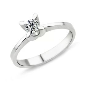 Harem Takı PR3 0.31 ct F Renk HRD Sertifikalı Pırlanta Tektaş Yüzük