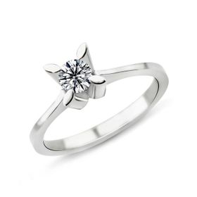 Harem Takı PR374 0.44 ct F Renk HRD Sertifikalı Pırlanta Tektaş Yüzük