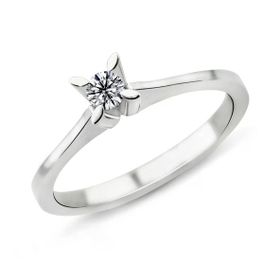Harem Takı PR376 0.19 ct E Renk Pırlanta Tektaş Yüzük