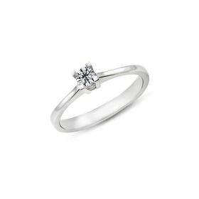 Harem Takı PR39 0.16 ct D Renk Pırlanta Tektaş Yüzük