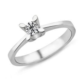 Harem Takı PR40 0.28 ct D Renk Pırlanta Tektaş Yüzük
