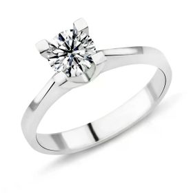 Harem Takı PR43 0.70 ct G Renk HRD Sertifikalı Pırlanta Tektaş Yüzük