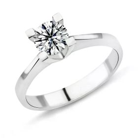 Harem Takı PR437 0.71 ct F Renk HRD Sertifikalı Pırlanta Tektaş Yüzük