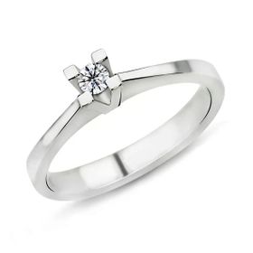 Harem Takı PR44 0.16 ct E Renk Pırlanta Tektaş Yüzük