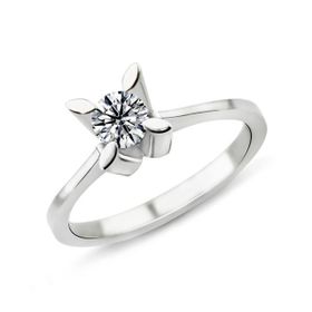 Harem Takı PR440 0.49 ct F Renk HRD Sertifikalı Pırlanta Tektaş Yüzük