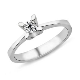 Harem Takı PR443 0.42 ct F Renk HRD Sertifikalı Pırlanta Tektaş Yüzük
