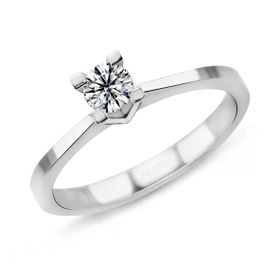 Harem Takı PR454 0.26 ct E Renk Pırlanta Tektaş Yüzük