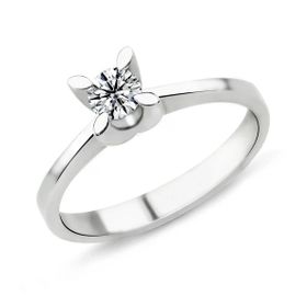 Harem Takı PR457 0.30 ct F Renk HRD Sertifikalı Pırlanta Tektaş Yüzük