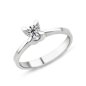 Harem Takı PR457 0.30 ct F Renk HRD Sertifikalı Pırlanta Tektaş Yüzük