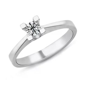 Harem Takı PR465 0.30 ct G Renk HRD Sertifikalı Pırlanta Tektaş Yüzük