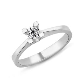 Harem Takı PR465 0.30 ct G Renk HRD Sertifikalı Pırlanta Tektaş Yüzük