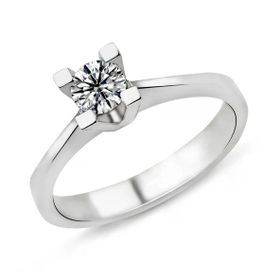 Harem Takı PR474 0.33 ct E Renk HRD Sertifikalı Pırlanta Tektaş Yüzük