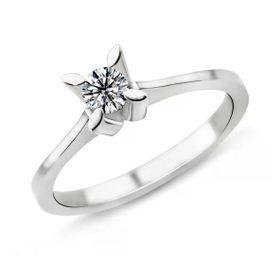 Harem Takı PR479 0.15 ct G Renk Pırlanta Tektaş Yüzük