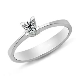 Harem Takı PR491 0.18 ct D Renk Pırlanta Tektaş Yüzük