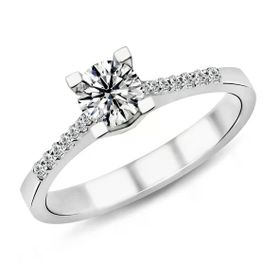 Harem Takı PR57 0.35 ct F Renk HRD Sertifikalı Pırlanta Tektaş Yüzük
