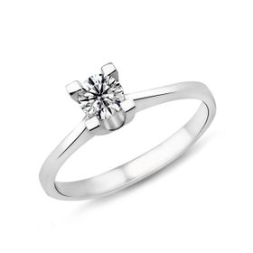 Harem Takı PR95 0.32 ct D Renk HRD Sertifikalı Pırlanta Tektaş Yüzük