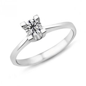 Harem Takı PR95 0.32 ct D Renk HRD Sertifikalı Pırlanta Tektaş Yüzük