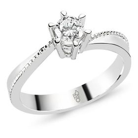 Harem Takı RMY508 0.40 ct Pırlanta Tektaş Yüzük
