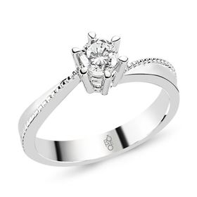 Harem Takı RMY508 0.40 ct Pırlanta Tektaş Yüzük