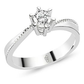 Harem Takı RMY508 0.40 ct Pırlanta Tektaş Yüzük