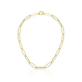 Harem ZKU104 Altın Oval Ataş Zincir Kolye
