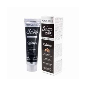 Harems Ottoman 100 ml Siyah Gümüş Maske