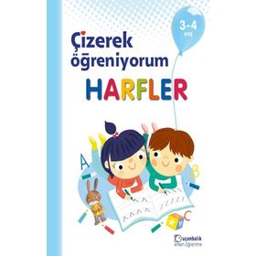 Harfler - Çizerek Öğreniyorum 3 - 4 Yaş - Kolektif