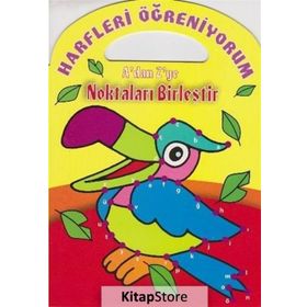 Harfleri Öğreniyorum A’dan Z’ye Noktaları Birleştir - Parıltı Komisyon