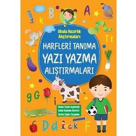 Harfleri Tanıma Yazı Yazma Alıştırmaları - Tuba Öztürk