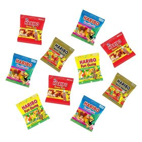 Haribo 10 gr Minis Miniş Hediyelik Karışık Meyveli Jelibon Yumuşak Şekerleme (100 adet)