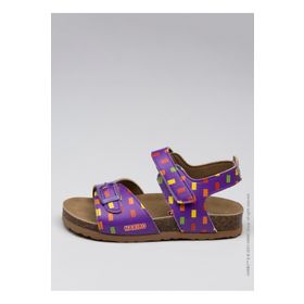 Haribo Ankle Buckled Mor Kız Çocuk Sandalet