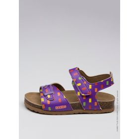 Haribo Ankle Buckled Mor Kız Çocuk Sandalet
