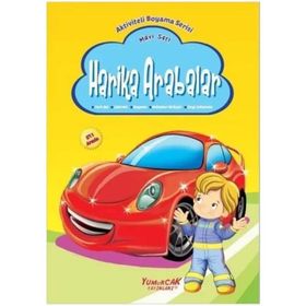 Harika Arabalar - Mavi Seri: Aktiviteli Boyama Serisi - Kolektif