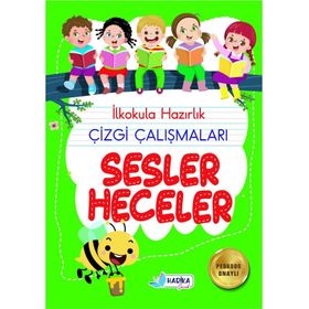 Harika Çocuk Yayınları 1.Sınıfa Hazırlık Sesler ve Heceler Kitabı