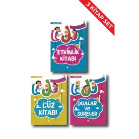 Harika Harfler Etkinlik Kitabı - Dualar ve Sureler - Cüz Kitabı - Türkiye Diyanet Vakfı Yayınları