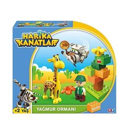 Harika Kanatlar 10932 Bello'nun Yağmur Ormanı 15 Parça Blok