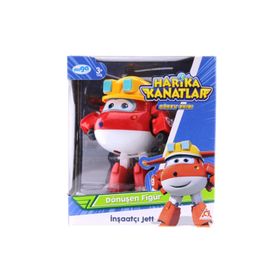 Harika Kanatlar İnşaatçı Jett Dönüşen Figür