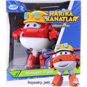 Harika Kanatlar İnşaatçı Jett Dönüşen Figür