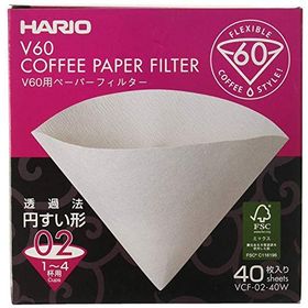 Hario 40 Adet V60 02 Dripper Filtresi