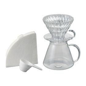 Hario Simply V60 02 Cam Kahve Demleme Kiti
