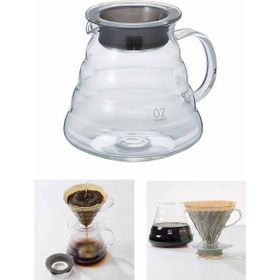 Hario V60 02 600 ml Cam Kahve Servis Sürahisi