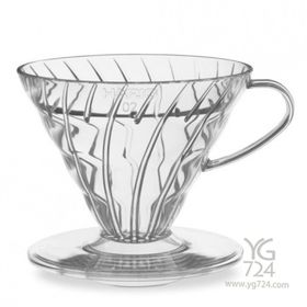 Hario V60 02 Dripper - Şeffaf Plastik
